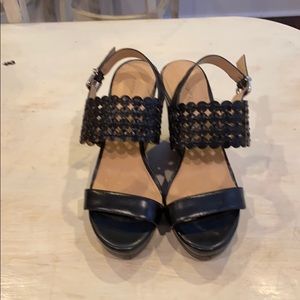 Antonio Melanie wedge sandals size 9